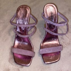 Jeffrey Campbell metalic heels 🎆